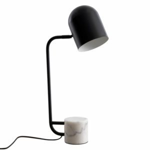 Lampe sur Pied en Métal et en Marbre GER