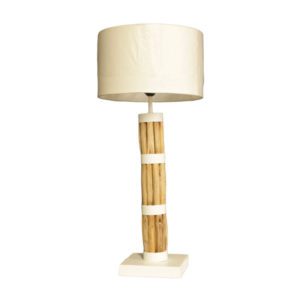 Lampe de table HOLLY blanche