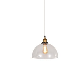 Suspension lumineuse design en verre PARISIENNE