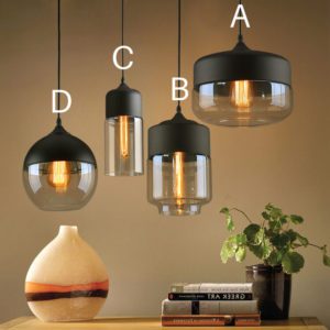 AMBER : Suspension Lumineuse Design en Verre