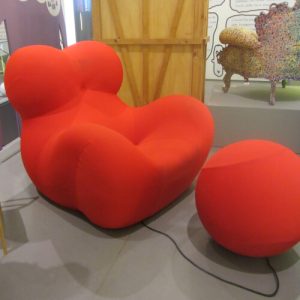 Fauteuil iconique UP rouge - 1969